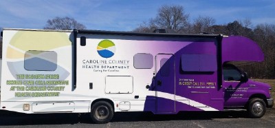 Truck that treats people with addiction in Caroline County
