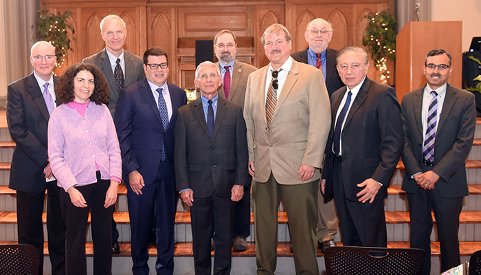 Group photo from 2018 IHV Annual Marlene and Stewart Greenebaum Lecture