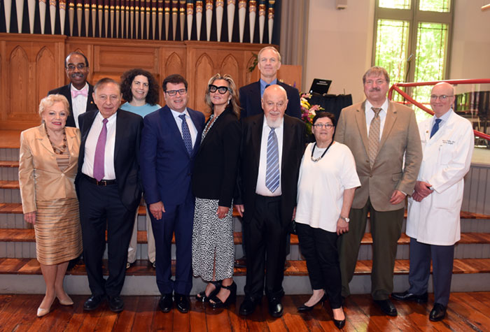 Dr. Witz and group at IHV Annual Lecture