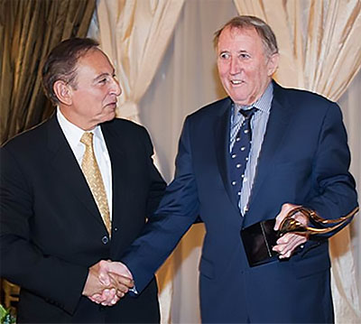 Robert C. Gallo, MD and Harry Huge