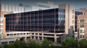 VA Medical Center building in Baltimore