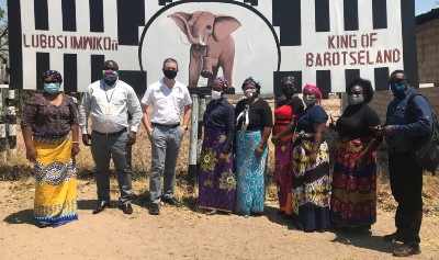 Ciheb team in Zambia